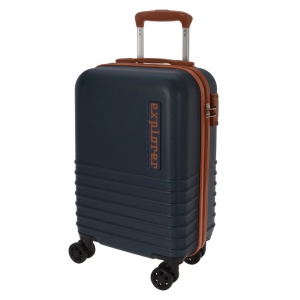 Troler ProWorld Explorer cu roți 360°, 50 litri, bleumarin, 61x42x25 cm