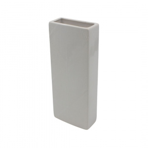 Umidificator pentru calorifer, model abstract romb, alb, 18x7x3cm