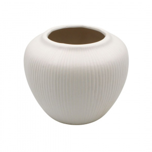 Vază decorativă ceramică alb 15x15x13cm