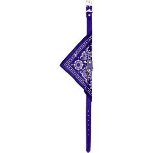 Zgardă cu eșarfă pentru câini, Koopman, 37 cm, culoarea albastru