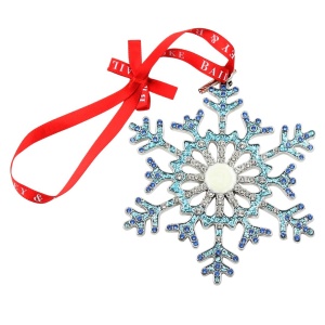 Set cadou Bailey & Brooke – 3 decorațiuni metalice elegante de Crăciun