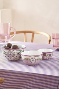 Bol din porțelan, Pip Studio, Lilac, 15cm, colecția Lily&Lotus - Img 3