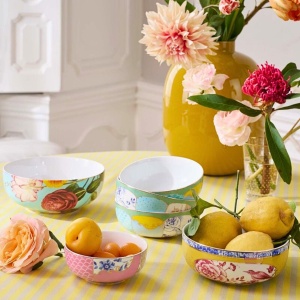 Bol din porțelan, Pip Studio, Multicolor, 15 cm, colecția Royal Multi