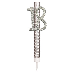 Cake Topper Artificii, 18 Ani, "Sparkle Celebration", Amscan