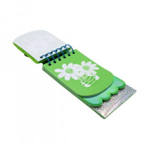 Carnețel, verde, 3D, Albină, 120 pagini