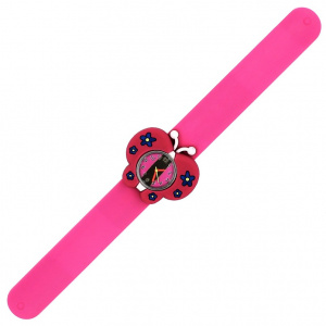Ceas colectionabil Wacky Watch fluturaș ciclam