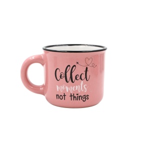 Ceașcă Espresso 80 ml, Ceramică, Nekupto – „Collect moments not things"