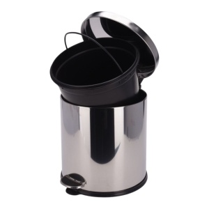 Coș de gunoi din oțel inoxidabil, 20L, cu pedală, sistem soft-close