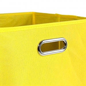 Cutie depozitare culoarea galben 30×30 cm