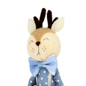 Decorațiune Zooky animăluț cerb albastru gri - Img 2