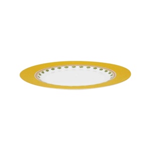 Farfurie din porțelan, Pip Studio, Yellow, 26.5 cm, colecția La Majorelle