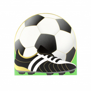 Felicitare Gold Green Football - Img 2