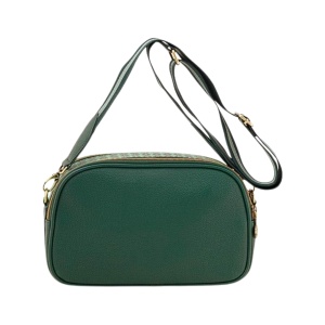 Geantă Frida crossbody, Green, 26.5x7.5x16.5 cm, colecția Uni, Pip Studio