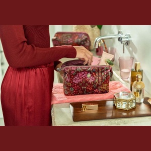 Geantă pentru cosmetice, Purse Medium, Pip Studio, Red, 22.5x9.5x15 cm, colecția Querida - Img 2