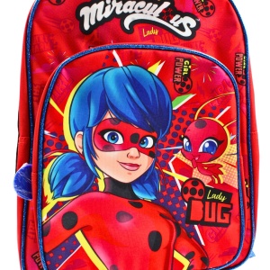 Ghiozdan troller, Lady Bug, 36 cm, Brand Perletti - Img 5