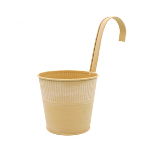 Ghiveci crem 12,5 cm pentru balustradă - Img 1