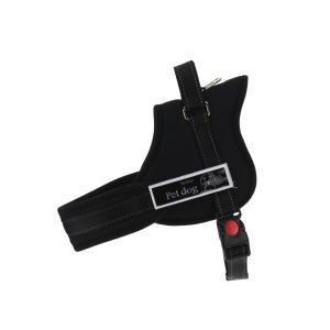 Ham reglabil, pentru câini, 60-75 cm, marimea M, negru