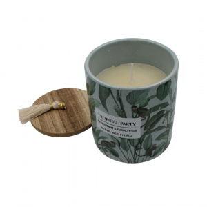 Lumânare în pahar cu capac peppermint & eucalyptus - Img 2