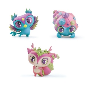 Mini figurină, colecționabilă, diverse modele, 4 cm - Nebulous Stars