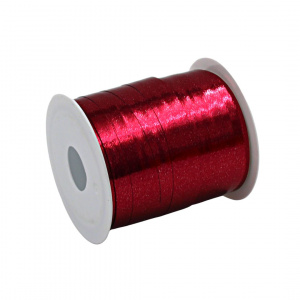 Minirolă rafie lucioasă grena 10m x 10mm