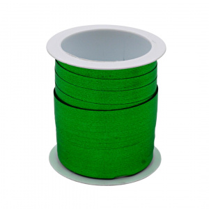 Minirolă rafie verde metalizat 10m x 10mm