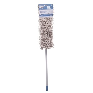 Mop din microfibră cu mâner telescopic, Ultra Clean, 44x14 cm