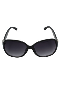 Ochelari de soare dama negru silver - Img 1