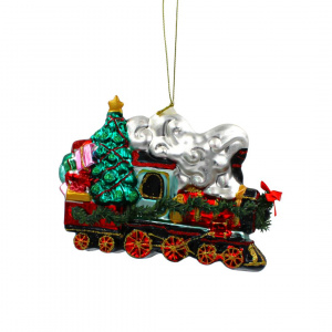 Ornament de Crăciun, House of Seasons - Locomotivă Crăciun