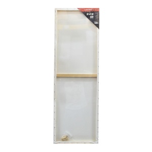Pânză de pictură, pe șasiu, 40x120 cm – 100% bumbac, 3 straturi grund, pentru pictură acrilică și ulei