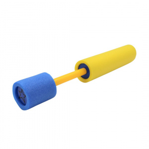 Pistol cu Apă Plutitor pentru Copii, 26 cm, Spumă EVA, Galben/Albastru