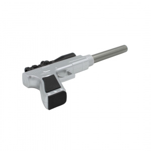 Pix funny pistol argintiu colecția army