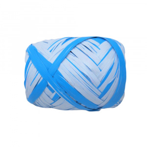 Rola rafie 20 m alb bleu