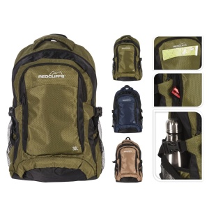 Rucsac pliabil Redcliffs 30 L, cu buzunare, 33×18×48 cm, culoare verde kaki