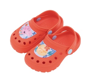 Saboți tip crocs, pentru copii, model Peppa Pig, Arditex