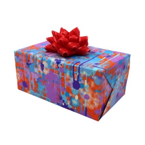 Set 10 steluțe autoadezive, 7 cm, Brizzolari, culoarea roșu mat