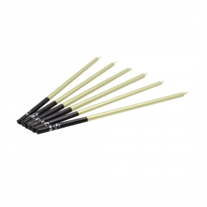 Set 6 lumânări tort Ginza, Ginza, Noble aurii Celebright 14.5cm