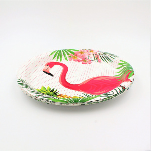 Set 8 farfurii 23 cm Flamingo