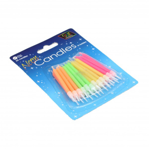 Set lumânări aniversare "Neon candles" - Img 2