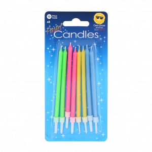 Set lumânări aniversare "Pastel candles"