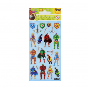 Set stickere Four Superheroes