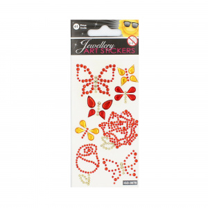 Set stickere Red Rose Art 8 bucati