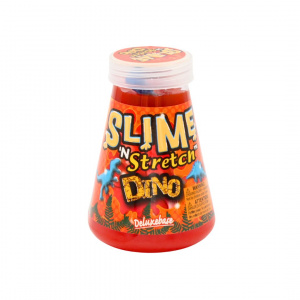 Slime roșu cu figurină surpriză Dino