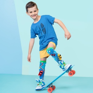 Șosete lungi colorate Madmia pentru băieți Racing cars 6-99 ani