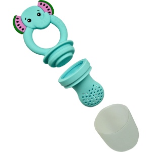 Suzetă din silicon pentru fructe Melany Melephant Frootimals - Img 3