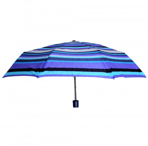 Umbrelă Mini Manuală Perletti – Dots & Stripes, Compactă și Ușoară, 4 Modele, Ideală pentru Geantă