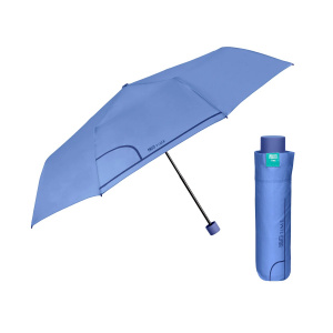 Umbrelă mini Perletti albastră pentru doamne - Img 3
