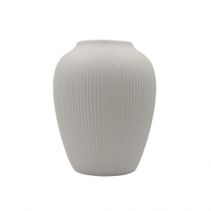 Vază decorativă ceramică alb 14x14x17cm