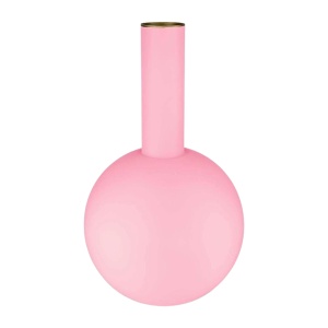 Vază decorativă, din metal, Pip Studio, Light Pink, 42 cm, colecția Others
