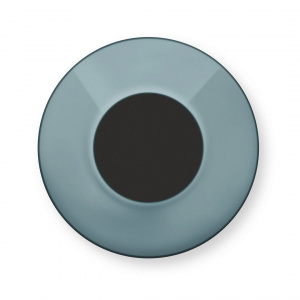 Vază decorativă rotundă, metalică, Pip Studio, 23cm, Light Blue