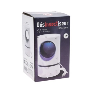 Aparat anti-insecte electric cu lumină UV și conexiune USB – tehnologie vortex silențioasă